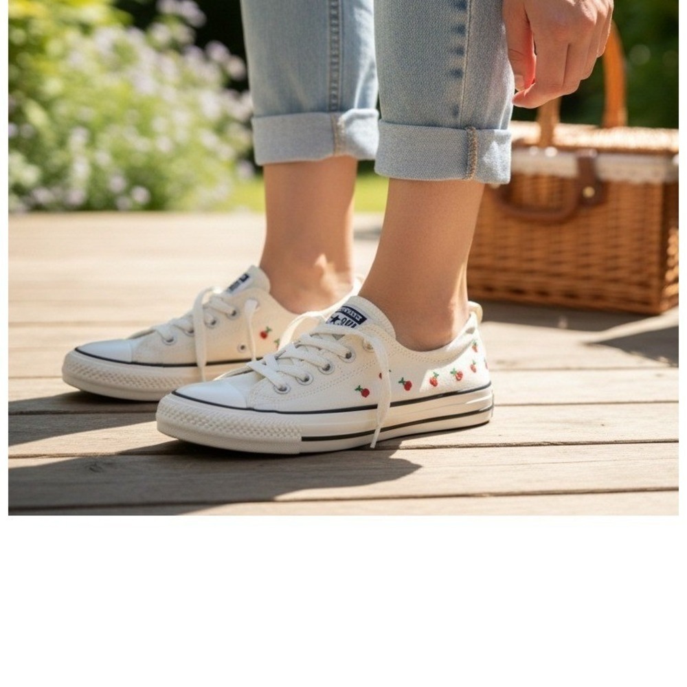 Converse Chuck Taylor All Star Shoreline Slip‎ Cherry Egret Womens 7.5